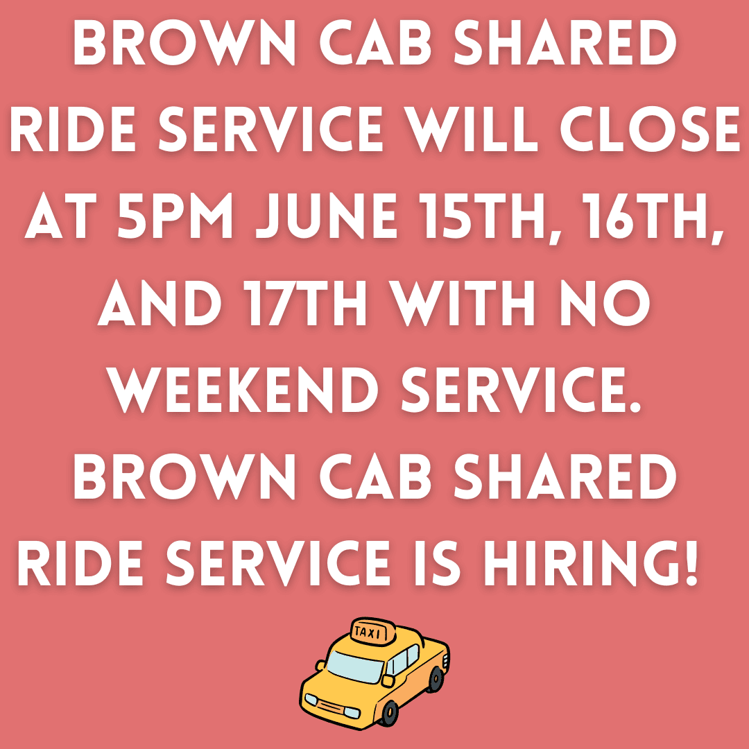 brown cab closing early