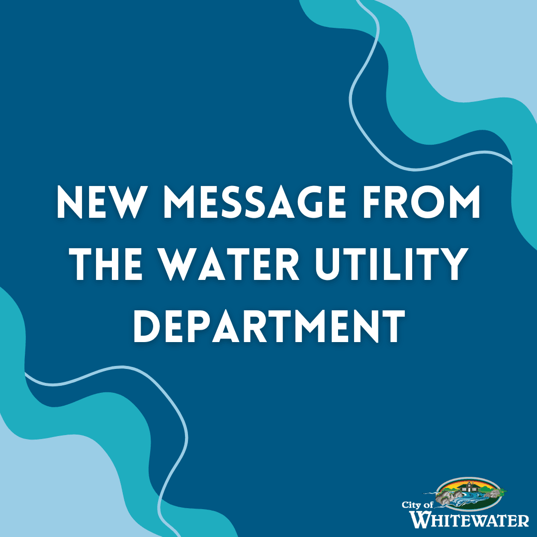 water utility department letter