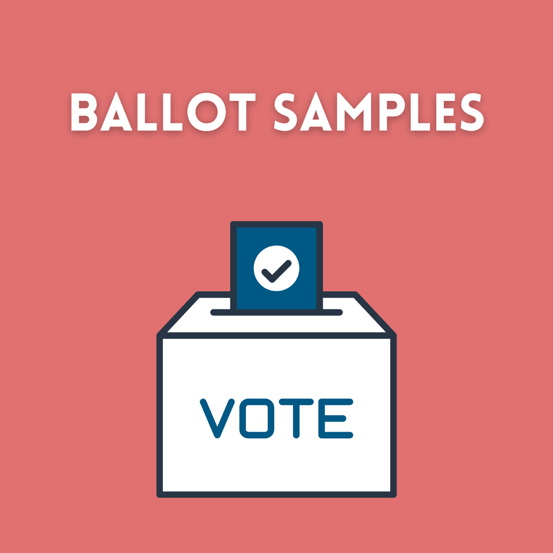 Ballot Samples